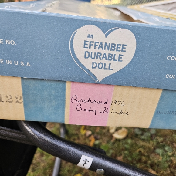 Vintage 1971 Baby Winkie Effanbee Doll Brunette New! - Picture 4 of 8